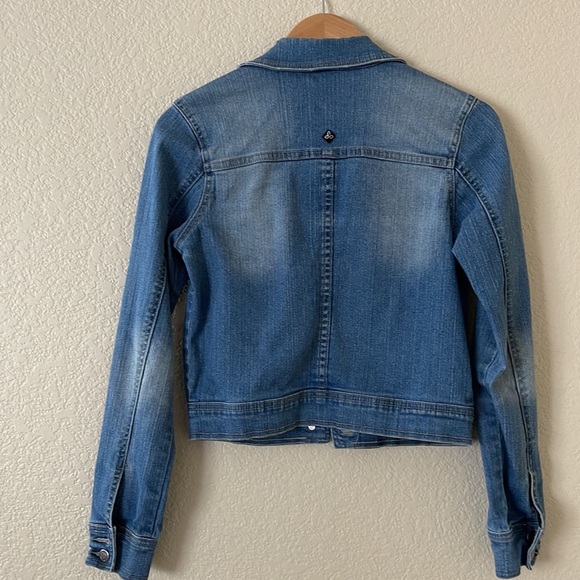Prana Distressed Denim Jacket Size XS - Picture 3 of 13
